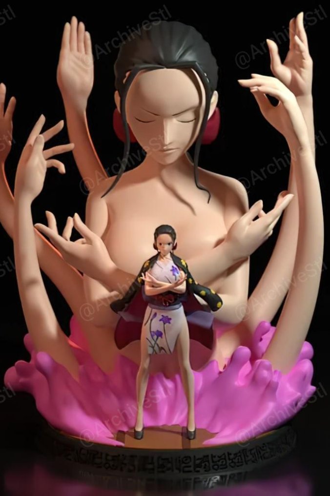 One Piece (海贼王) 妮可·罗宾  Nico Robin 3D打印图纸